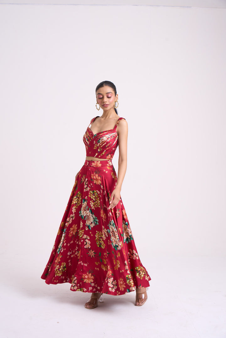 Gulbadan Printed Set