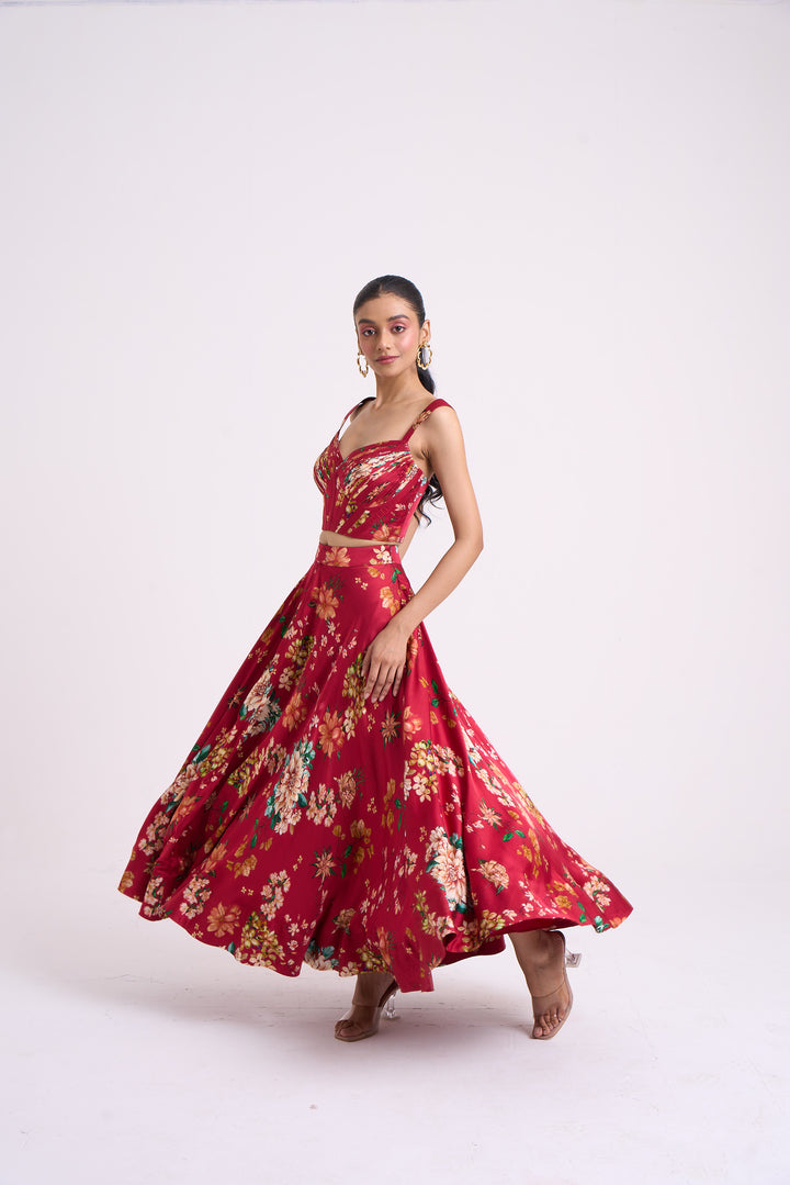 Gulbadan Printed Set