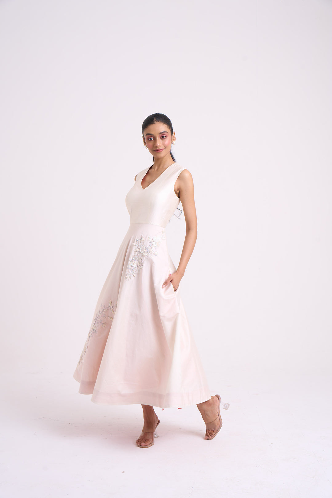 Pallika Embroidered Dress