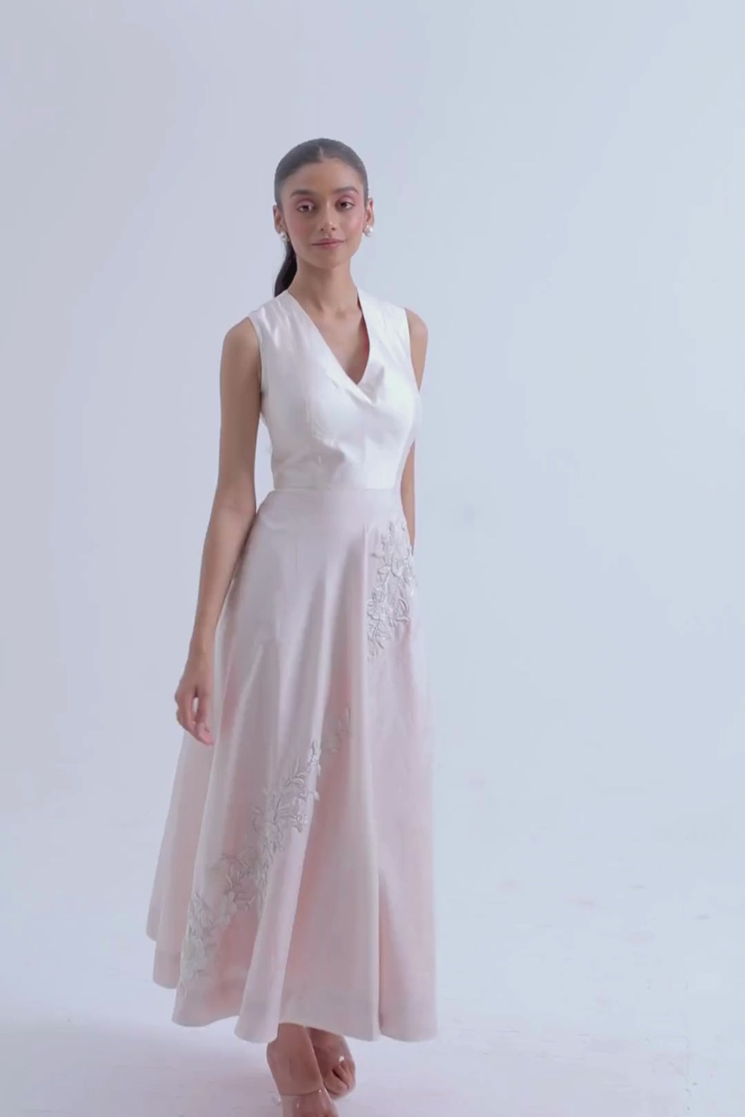Pallika Embroidered Dress