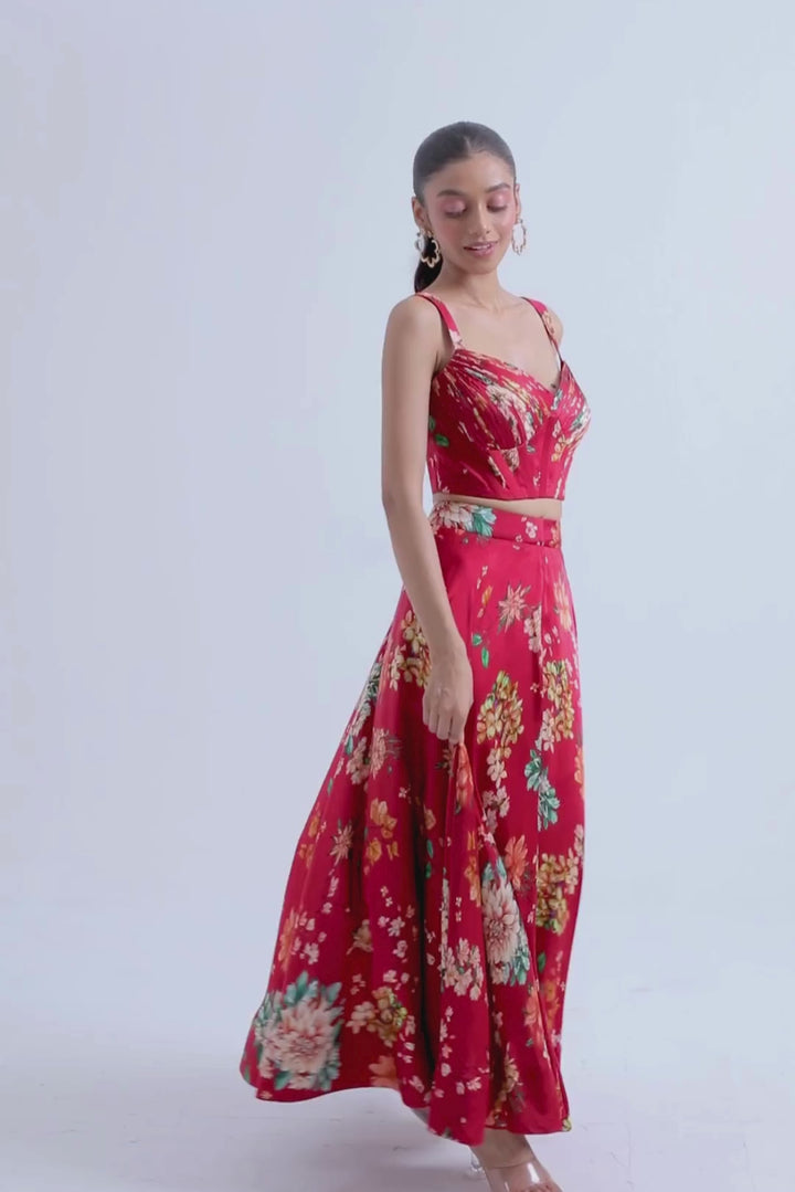 Gulbadan Printed Set